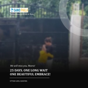 25 Days. One Long Wait. One Beautiful Embrace!