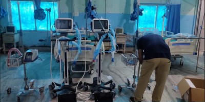 Sano Paila Arranges Ventilators for Birgunj