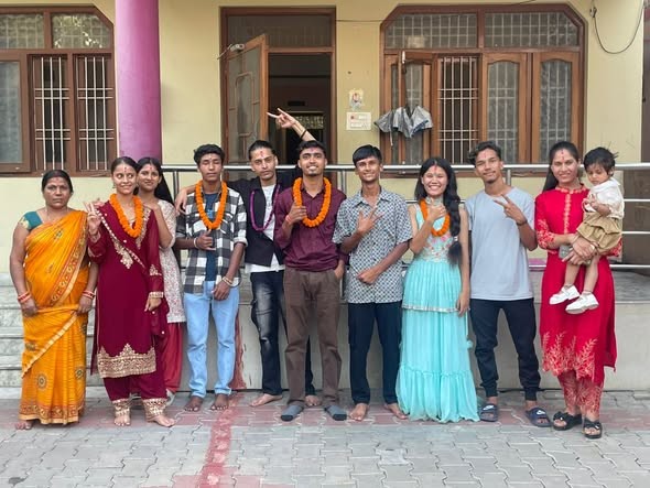 Children of Sano Ghar celebrated Bhaitika